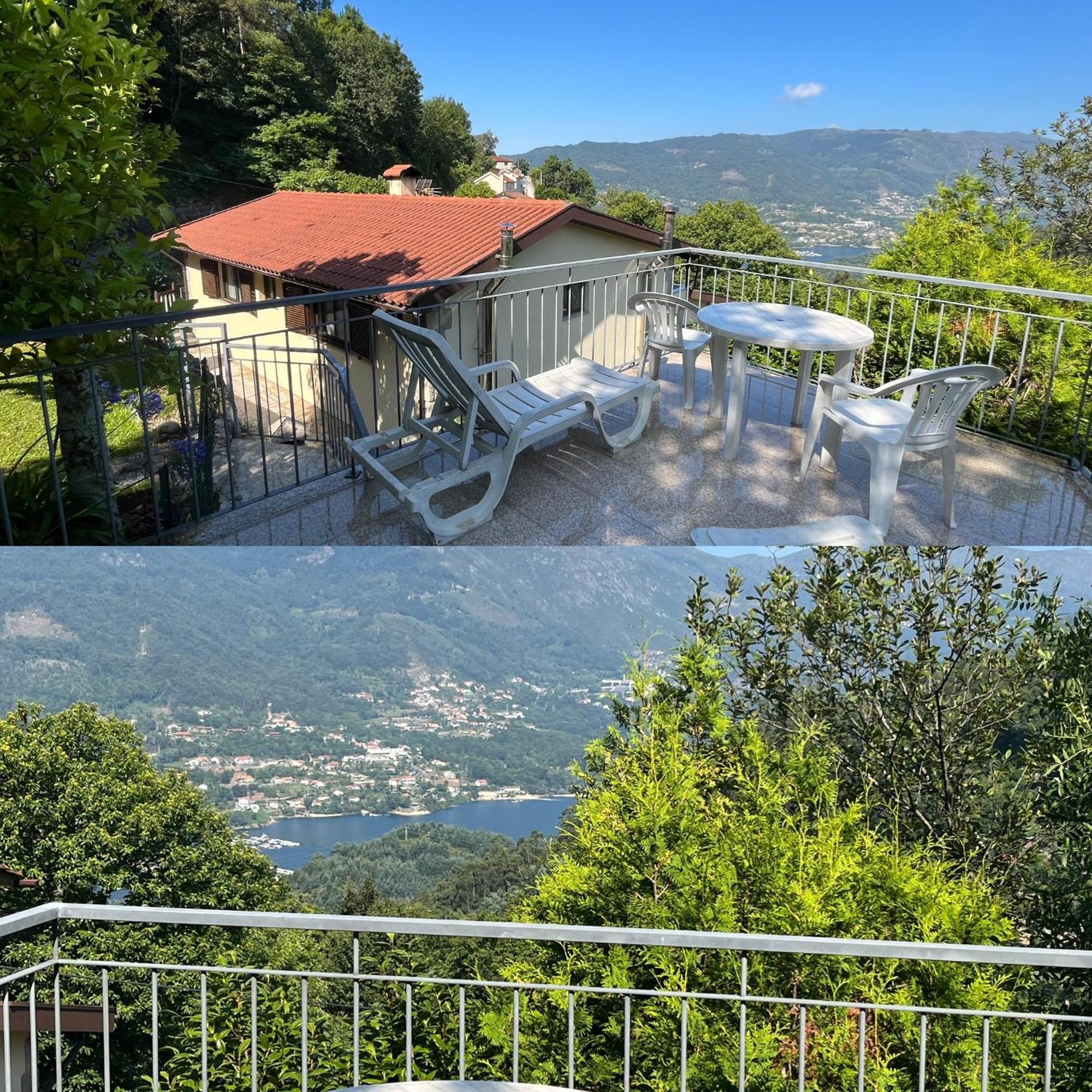 Casa De Casarelhos - Vistas Rio, Campo E Montanha - Lareira Apartment Geres Bagian luar foto